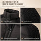 Damen Stehkragen Zopfmuster Patchwork Langarm Gepolstert Kurz Verdickt Warm Winter Baumwollmantel