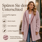 Legere Plüsch-Cardigan mit Kapuze für Damen
