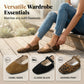 🥿 50% RABATT + GRATIS SOCKE! 👣 Bequeme Ballerinas aus PU in Wildlederoptik mit Riemchen – Weich, flexibel & stilvoll für jeden Tag 🧦