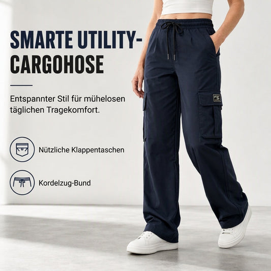 💎👖 Neuheiten – Funktionale Cargohose mit Taschen – bequem und knitterfest