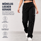 💎👖 Neuheiten – Funktionale Cargohose mit Taschen – bequem und knitterfest