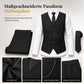 🤵 Herren Slim Fit 3-teiliges formelles Anzug-Set – Klassischer Chic, bequemer Sitz & immer passend