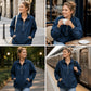 📢🎉50%Rabatt!!!🛍️✨Jeansjacke für Damen mit lockerer Passform