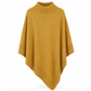Elegante locker sitzende Strickstola in Uni-Farbe für Damen