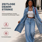 Schicke lange Jeansjacke für Damen