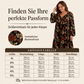Elegantes Kleid für Damen mit Ahornblatt-Print