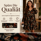 Elegantes Kleid für Damen mit Ahornblatt-Print