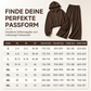 Lässiges, weich gestricktes zweiteiliges Lounge-Set für Damen mit Kapuzen-Reißverschluss-Sweatshirt und Weithosenbein-Hose