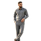Herren Zweiteiler-Set aus Polyester, bestehend aus Hemd und Hose