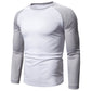 Langarm-Raglan-T-Shirt im Color-Block-Design für Herren