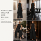 🍃 Lässig & feminin – Asymmetrisches Tunika-Oberteil und Weithosen-Set – Weicher Stoff, moderner Schnitt & vielseitig kombinierbar