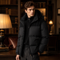 📢🎉50%Rabatt!!!🛍️✨Herren Winter-Steppjacke mit Kapuze im Color-Block-Design