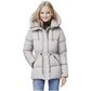 📢🎉50%Rabatt!!!🛍️✨Damen Steppmantel mit Kapuze, mittellang