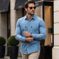 🧵 Lässig & praktisch – Freizeit-Jeanshemd mit Reißverschlusstaschen – Weicher Denim, moderner Schnitt & vielseitig kombinierbar