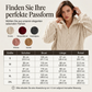 Warmer Damen-Sweatshirt mit Zopfmuster und Viertelreißverschluss