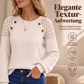 Legeres geripptes Langarmshirt für Damen