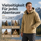 Winddichte, wärmende Softshell-Jacke für Herren