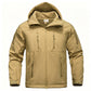 Winddichte, wärmende Softshell-Jacke für Herren