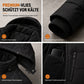 Herren-Wintermantel mit Fleecefutter und abnehmbarer Kapuze