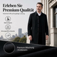 Mittellanger Trenchcoat mit Kragen für Herren