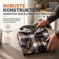 Karierter Kapuzenpullover mit Reißverschluss für Herren, lockere Passform, American Style, angerautes Hoodie-Sweatshirt