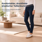 🔥Beliebtes Produkt ！✨Damen-Jeans mit hoher Leibhöhe, Schlupfbund, Slim Fit, Dunkelwaschung und breitem elastischem Bund