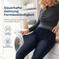 🔥Beliebtes Produkt ！✨Damen-Jeans mit hoher Leibhöhe, Schlupfbund, Slim Fit, Dunkelwaschung und breitem elastischem Bund
