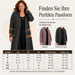 🌟 Der Look, den alle suchen – bei uns 50% günstiger! Gemütliche lang geschnittene Rippstrick-Cardigan für Damen