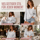 🐆 Schickes asymmetrisches Oberteil mit Leopardenmuster – Feminin, modern & immer passend