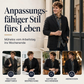 📊 Über 200.000 Verkäufe – Dankeschön mit 50% Rabatt! Herren-Slim-Fit-Jacke mit Kerbkragen