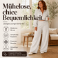 🏅 2000 Stück in 3 Tagen verkauft – schnell sein! Damen-Set aus kurz geschnittenem Sweatshirt mit Reißverschluss und Weithosen