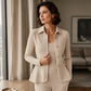 🔥Beliebtes Produkt ！✨Elegantes Damen-Blazer mit Rüschen-Peplum