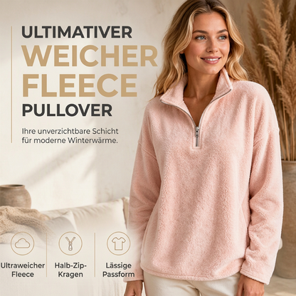 🔥Beliebtes Produkt ！✨Bequemes, gemütliches Quarter-Zip-Sweatshirt für Damen