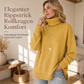 Damen Grobstrick-Pullover mit lockerem Schnitt und Rollkragen