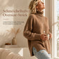Damen Grobstrick-Pullover mit lockerem Schnitt und Rollkragen