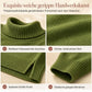 Damen Grobstrick-Pullover mit lockerem Schnitt und Rollkragen