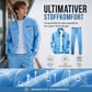 📢🎉50%Rabatt!!!🛍️✨Herren-Set mit geometrischem Muster, Jacke mit durchgehendem Reißverschluss und Hose