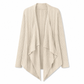 Damen lockerer langärmeliger Strickcardigan
