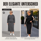 Zweiteiliges Strickset für Damen: Sweatshirt und Midirock