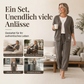 Lässiges Cord-2-Teile-Set für Damen