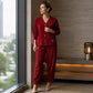 Lässiges Cord-2-Teile-Set für Damen