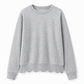 Damen Sweatshirt mit Muschels-cut Saum und Rundhals