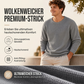 Lässiges Rundstrickoberteil für Herren