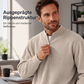 📢📢50%Rabatt!!!🎉✨Herren-Cord-Sweatshirt mit Viertelreißverschluss, lässiges Langarm-Oberteil mit Stehkragen