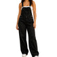 📢🎉50%Rabatt!!!🛍️✨Damen Weite Bein Jeans Latzhose mit Taschen