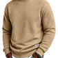 📢🎉50%Rabatt!!!🛍️✨Herren Langarm Jacquard Rundhals Sweatshirt Lockere Passform Verdickter Herbst Winter Oberteil Große Größen