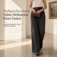 Damen Jeanshose mit hohem Bund und weitem Bein