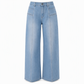 Damen Jeanshose mit hohem Bund und weitem Bein