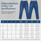 Freizeitliche, dehnbare High-Waist-Jeans für Damen