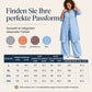 Damen gestreiftes Longline-Hemd mit weit geschnittener Hose